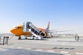 Mango Airlines plane at Lanseria Airport Royalty Free Stock Photo