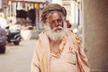 Mango Baba Sadhu holy man in Puskar city