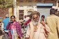 Mango Baba Sadhu holy man in Puskar city