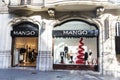 Mango clothing store in Barcelona, Catalonia, Spain Royalty Free Stock Photo