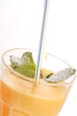 Mango cocktail Royalty Free Stock Photo