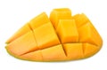 Mango cut Royalty Free Stock Photo