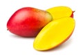 Mango cut Royalty Free Stock Photo