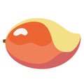 Mango flat simple illustration