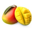 Mango fruit isolated Royalty Free Stock Photo
