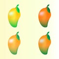 Mango fruits logo design for your company