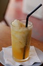 Mango and honey shake