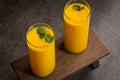 Mango Lassi Indian Mango Drink with Yogurt