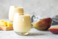 Mango Lassi, yogurt or smoothie. Healthy probiotic cold summer drink,Mango Lassi or Lassie , yogurt or smoothie. Healthy probiotic