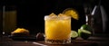 Mango Margarita. A tropical twist on a classic margarita