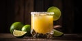 Mango Margarita. A tropical twist on a classic margarita