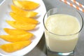 Mango Milk Shake Royalty Free Stock Photo