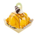 Mango Mousse Royalty Free Stock Photo