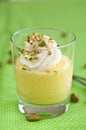 Mango mousse Royalty Free Stock Photo