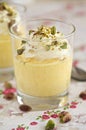 Mango mousse Royalty Free Stock Photo