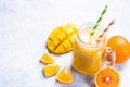 Mango Orange Juice Smoothie