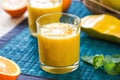 Mango and Orange smoothie