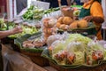 Mango and santol in food fair in Department store