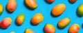 mango seamless pattern background AI generated Royalty Free Stock Photo