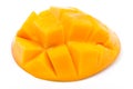 Mango slice Royalty Free Stock Photo