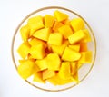 Mango Slice Royalty Free Stock Photo