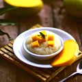 Mango Sticky Rice , a popular Thai dessert for centuries