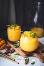 Mango and Turmeric Lassi Smoothie