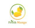 mango vector  illustration logo Royalty Free Stock Photo