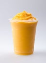 Mango yogurt, milk shake