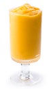 Mango yogurt milk shake Royalty Free Stock Photo