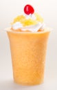 mango yogurt, milk shake Royalty Free Stock Photo