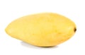 mangoes on the white ground Royalty Free Stock Photo