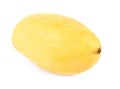 mangoes on the white ground Royalty Free Stock Photo