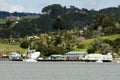 Mangonui village in Northland New Zealand