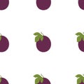 Passion Fruit. Seamless Vector Patterns