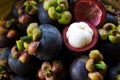 Mangosteen Royalty Free Stock Photo