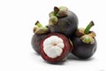 Mangosteen fruit Royalty Free Stock Photo