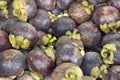 Mangosteen Fruits Background