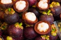 Mangosteen queen of fruit, in Thailand market