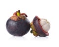 Mangosteen white flesh of the queen of friuts