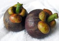 Mangosteens Royalty Free Stock Photo