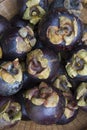 Mangosteens Royalty Free Stock Photo