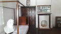 Bed room of poet Rabindranath Thakur at Mangpoo with an extension of bed for propped up position as he was suffering from asthama