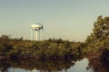 Mangrove preserve looking at the water tower