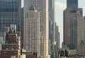 Manhatan High-rise Buildings In New York Royalty Free Stock Photo