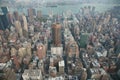 Manhattan from Above Royalty Free Stock Photo