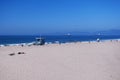 Manhattan beach California Sands and Water Royalty Free Stock Photo