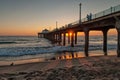 Manhattan Beach, Los Angeles at dusk