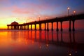 Manhattan Beach Pier Royalty Free Stock Photo