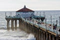 Manhattan Beach Pier, California Royalty Free Stock Photo